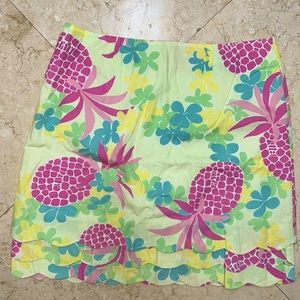 VINTAGE LILLY SCALLOP SKIRT